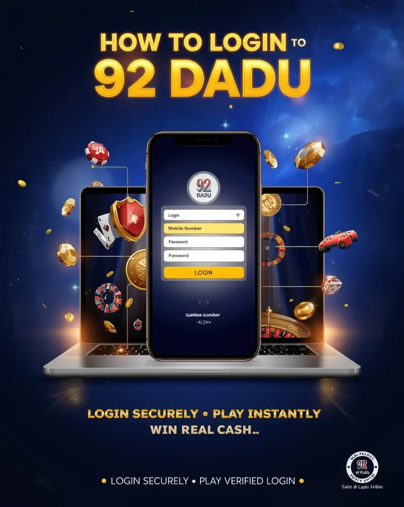 92 Dadu Secure Login Page