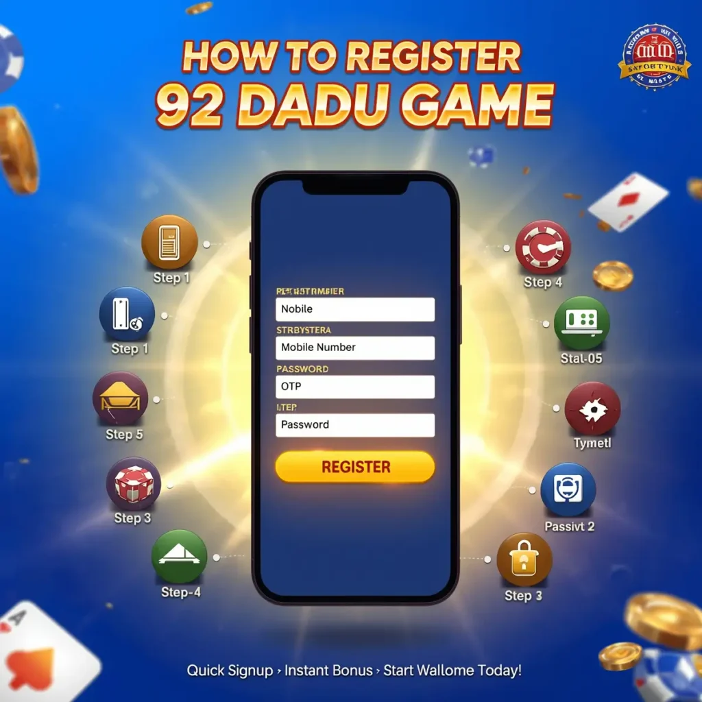 92 Dadu Secure Register Page